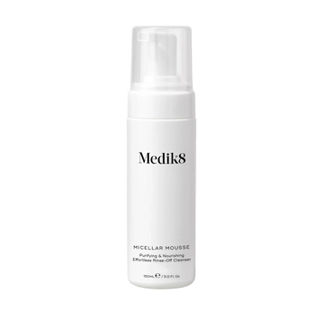 Живильний мус для очищення шкіри Medik8 Micellar Mousse Purifying & Nourishing Effortless Rinse-Off Cleanser 289469 фото